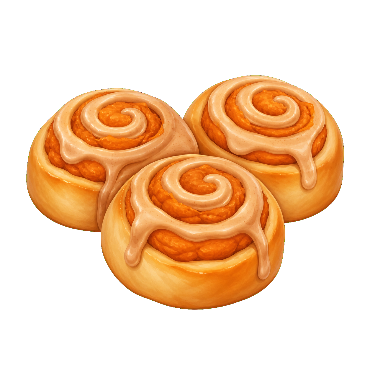Cinnamon Pumpkin Buns