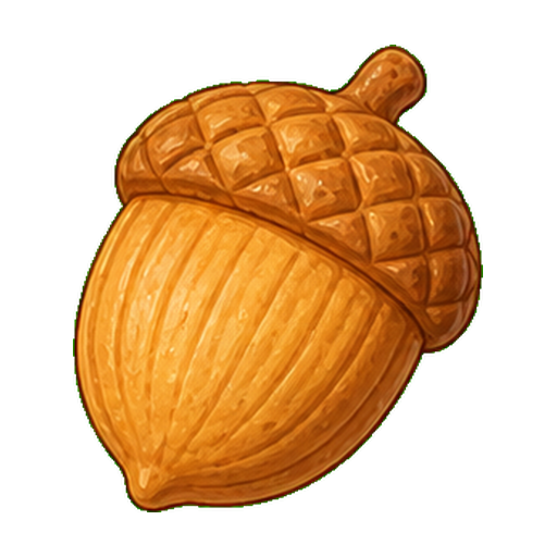 Maple Acorn Biscuit