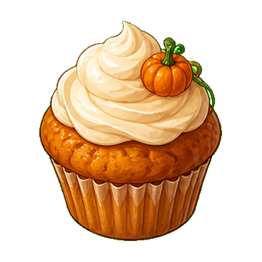 Pumpkin Cloud Muffin