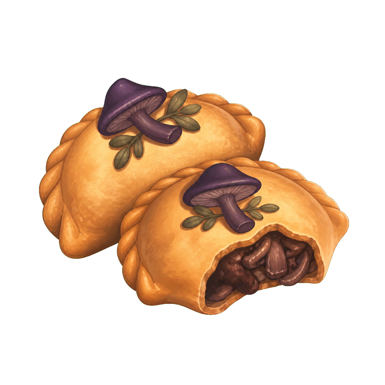 Shadow Morel Hand Pie