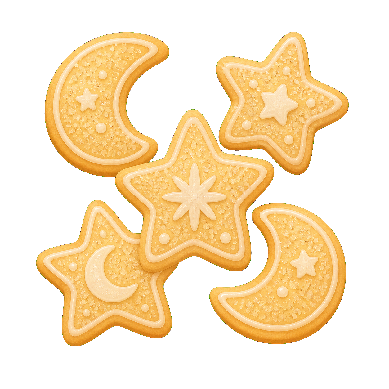 Stardust Sugar Cookies