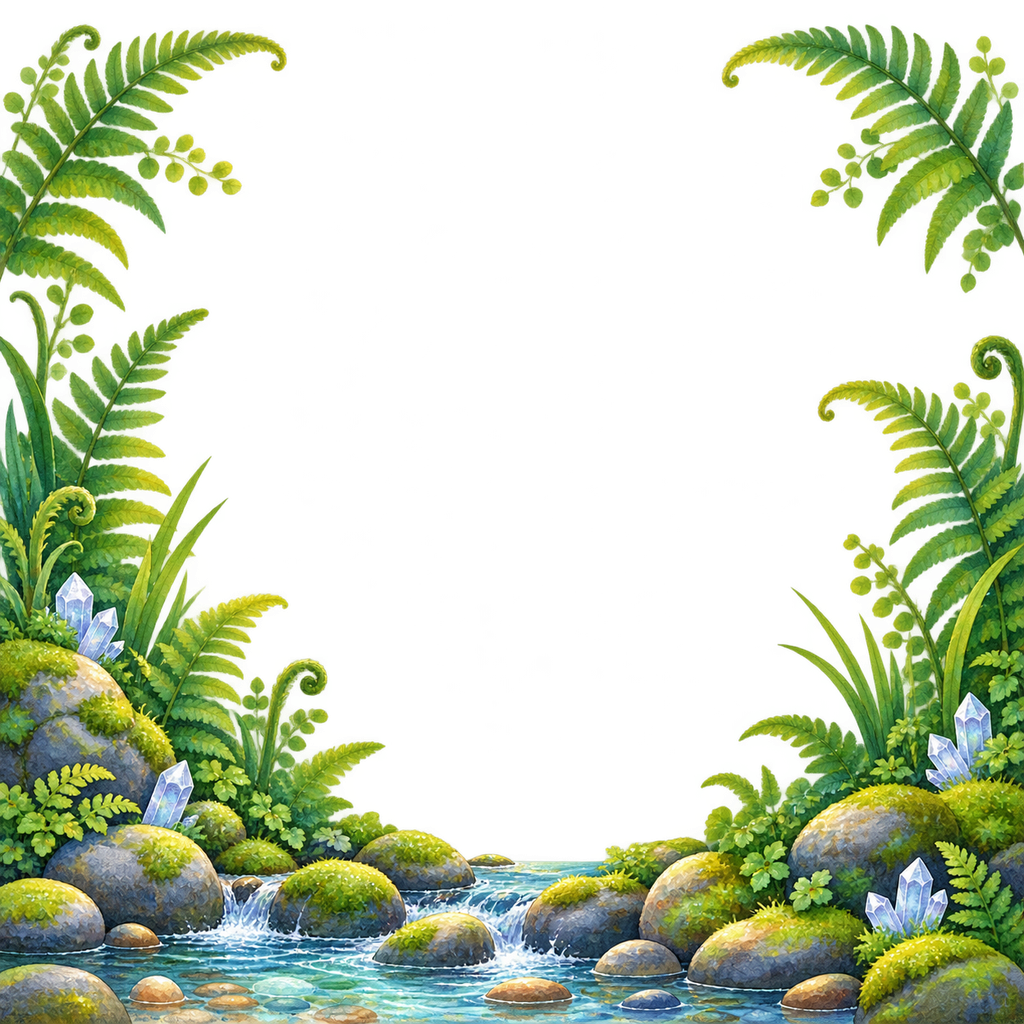 Crystal Fern Foreground
