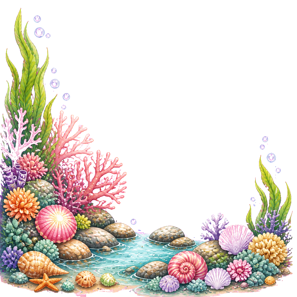 Seashell Tidepool Foreground