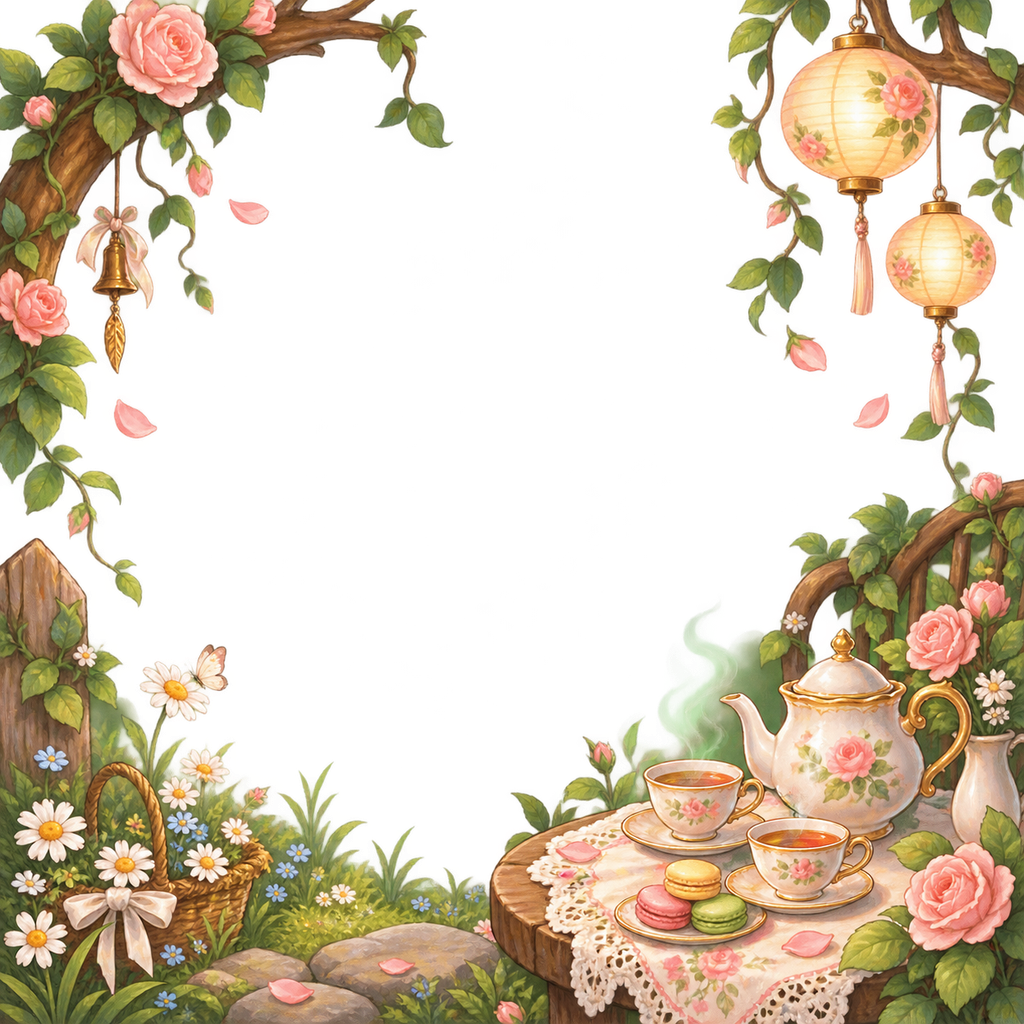 Tea Garden Foreground