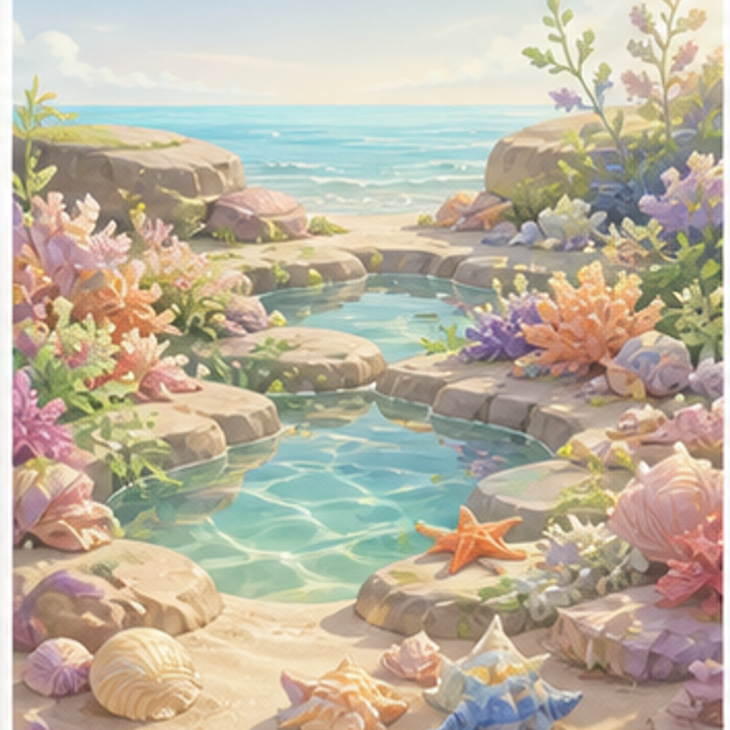 Seashell Tidepool Garden