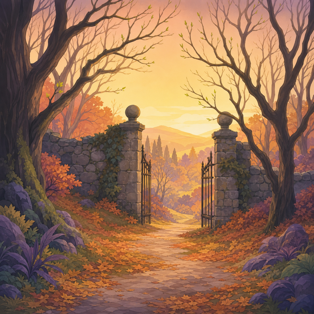 Death Autumn Gate
