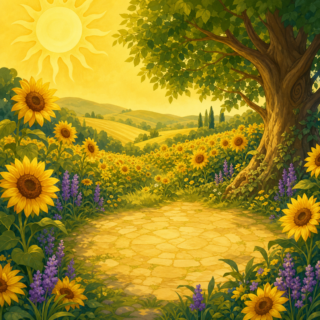 Sunflower Grove Path