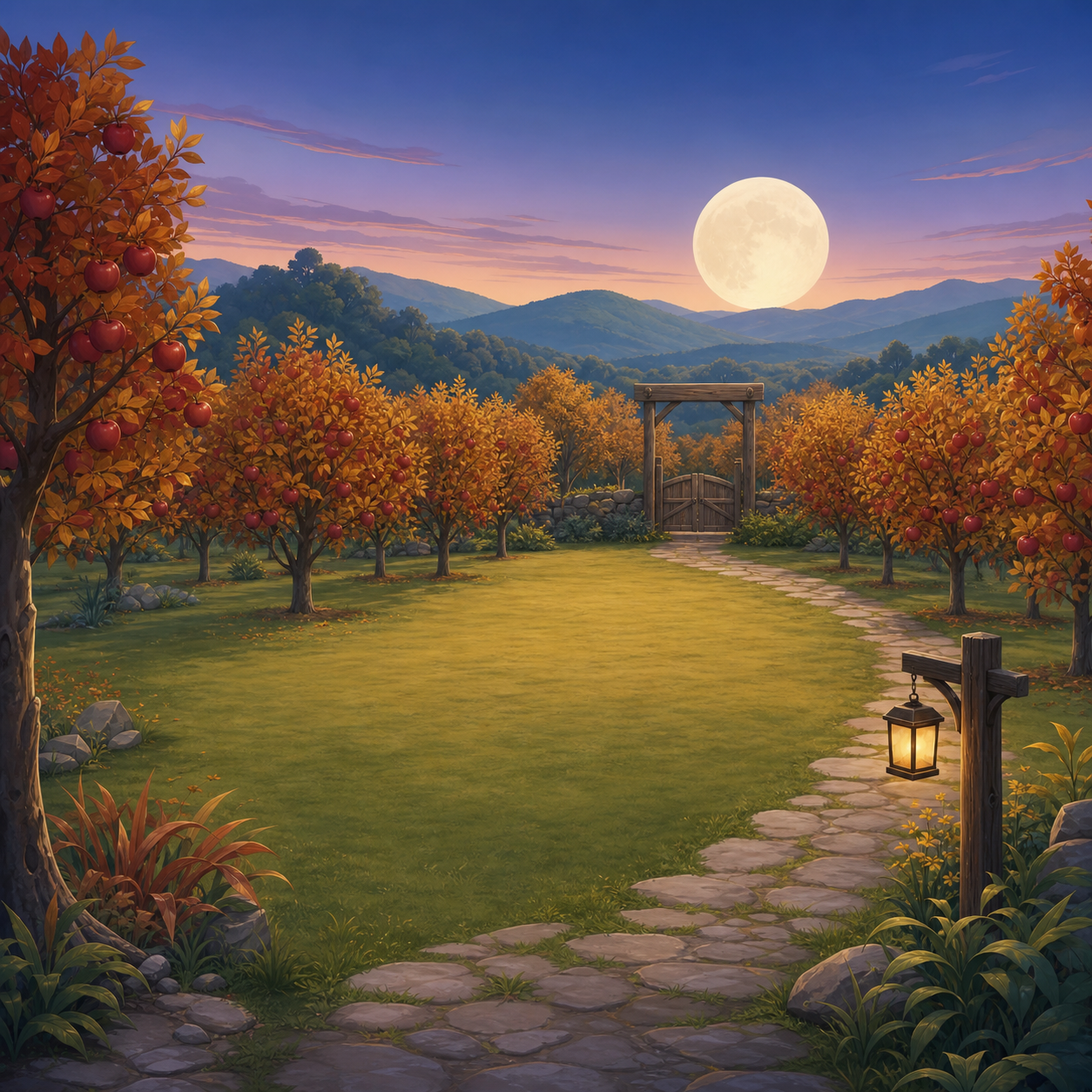 Moonrise Orchard