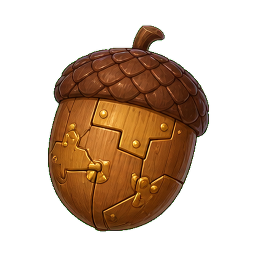 Acorn Puzzle Box