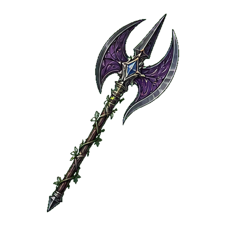 Nightbloom Halberd