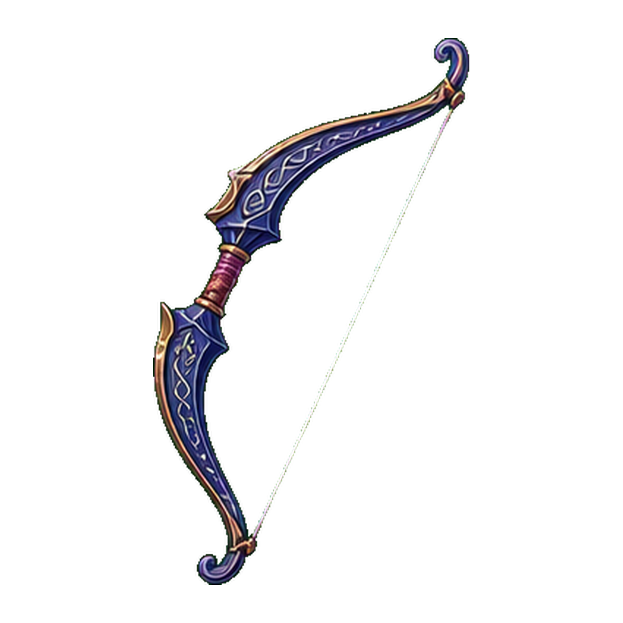 Sapphire Rune Bow