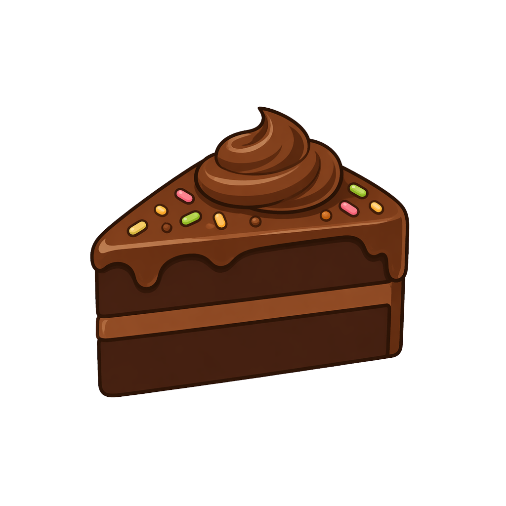 Chocolate Cake Slice