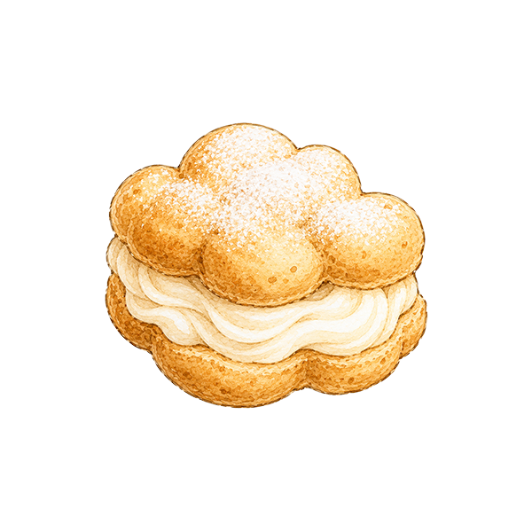 Cloud Cream Puff