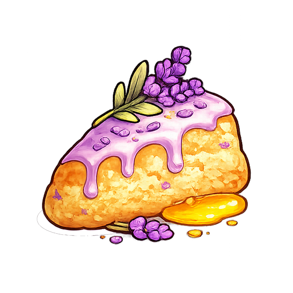 Lavender Honey Scone