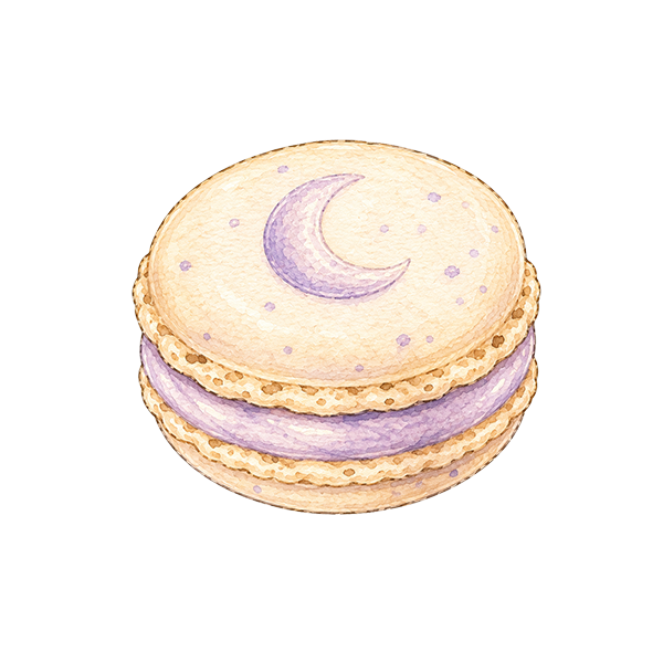Lavender Macaron
