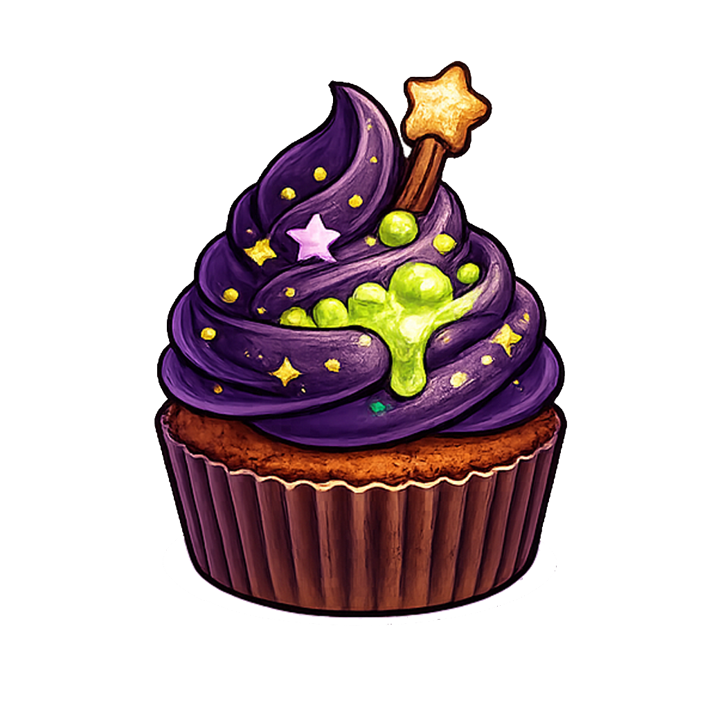 Magic Brew Cupcake