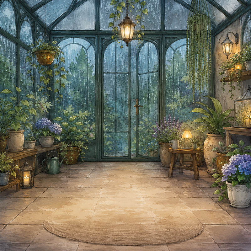 Rainy Greenhouse