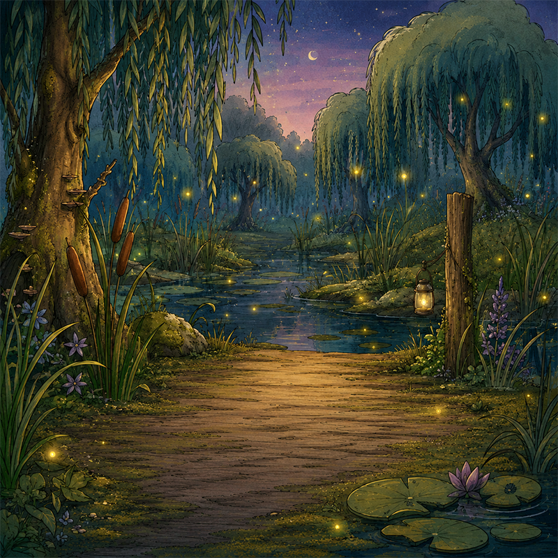 Shimmering Pond