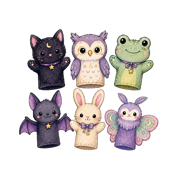 Familiar Finger Puppets