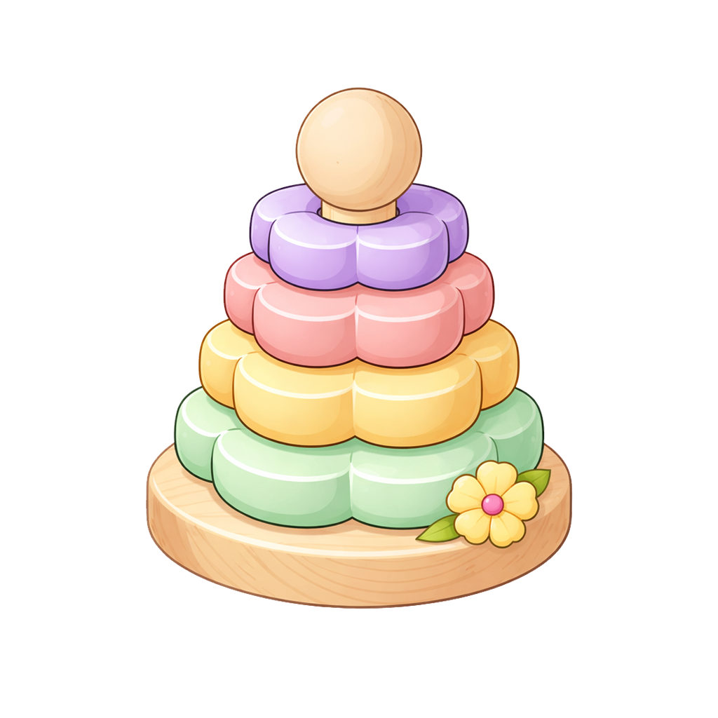 Forest Flower Ring Toy