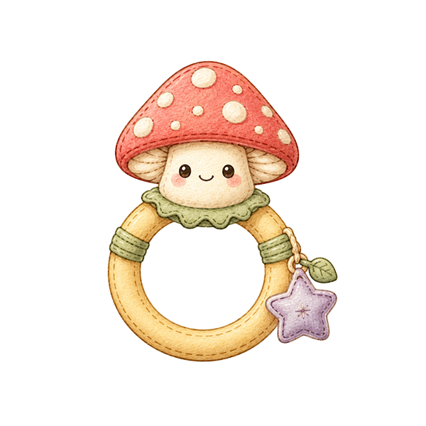 Forest Teething Ring
