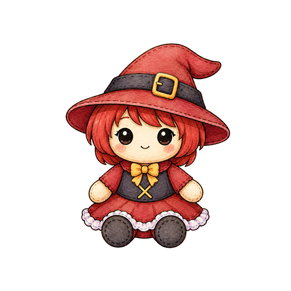 Red Witch Plushie